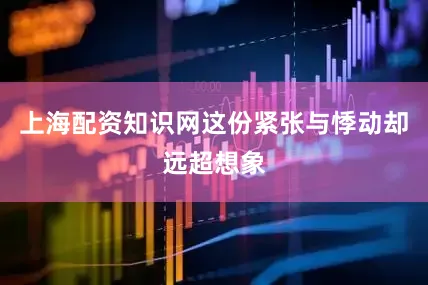 上海配资知识网这份紧张与悸动却远超想象